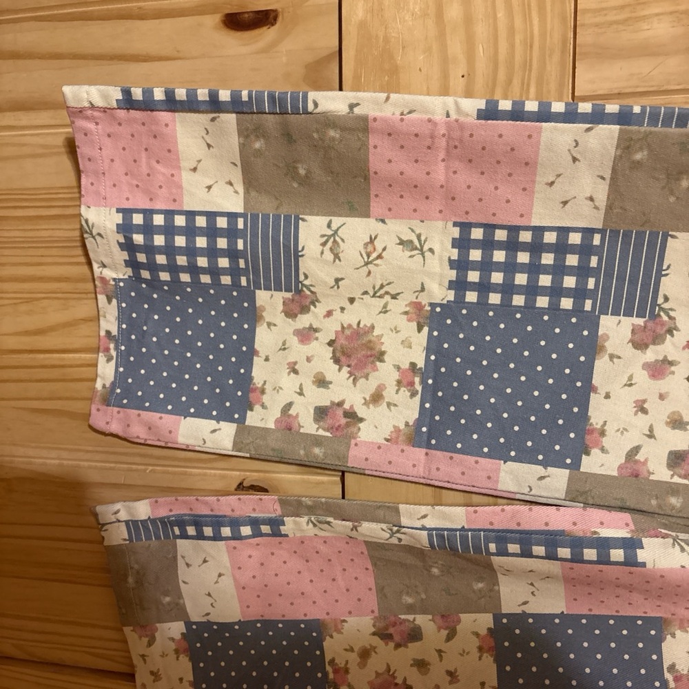 Cider Multicolor Patchwork Pants NWT - image 3